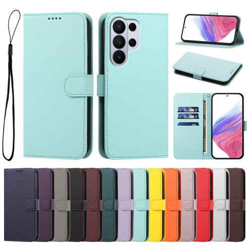 Flip leather phone case - phone,