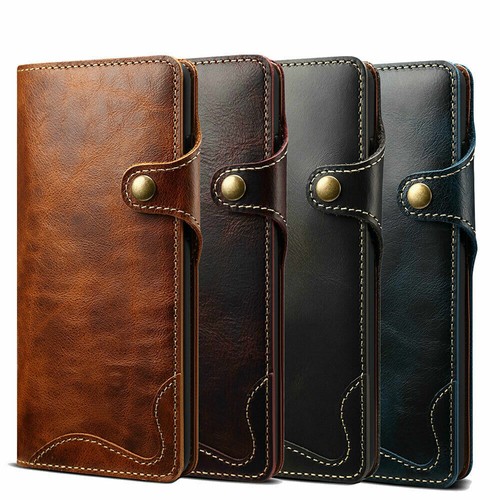 Genuine leather wallet phone - wallet,