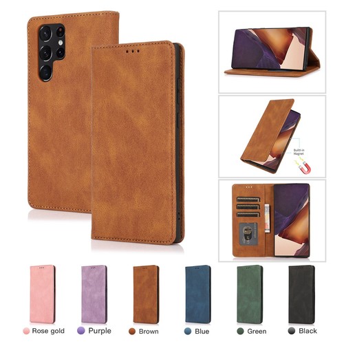 Leather wallet case for - leather,