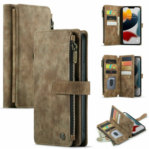 Leather wallet flip - wallet, case