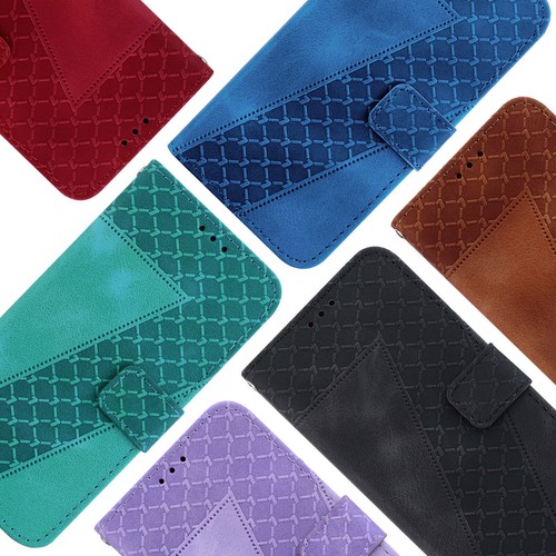 Emboss leather wallet phone - emboss,